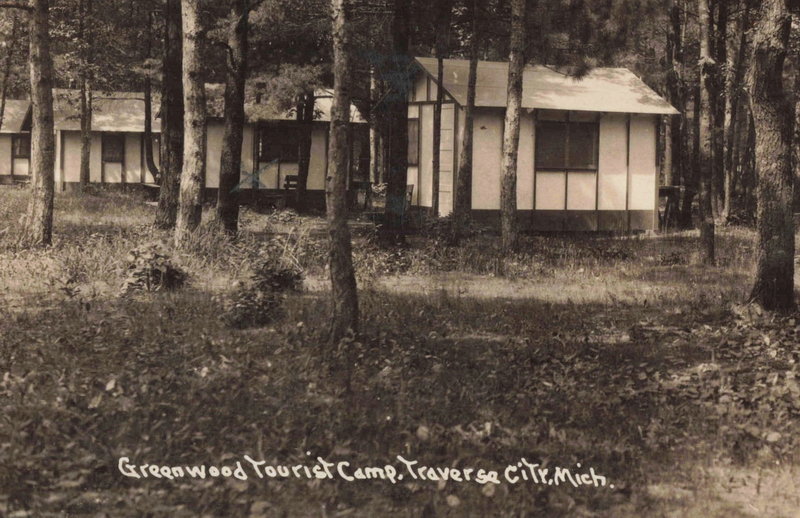 Greenwood Tourist Camp - Vintage Postcard